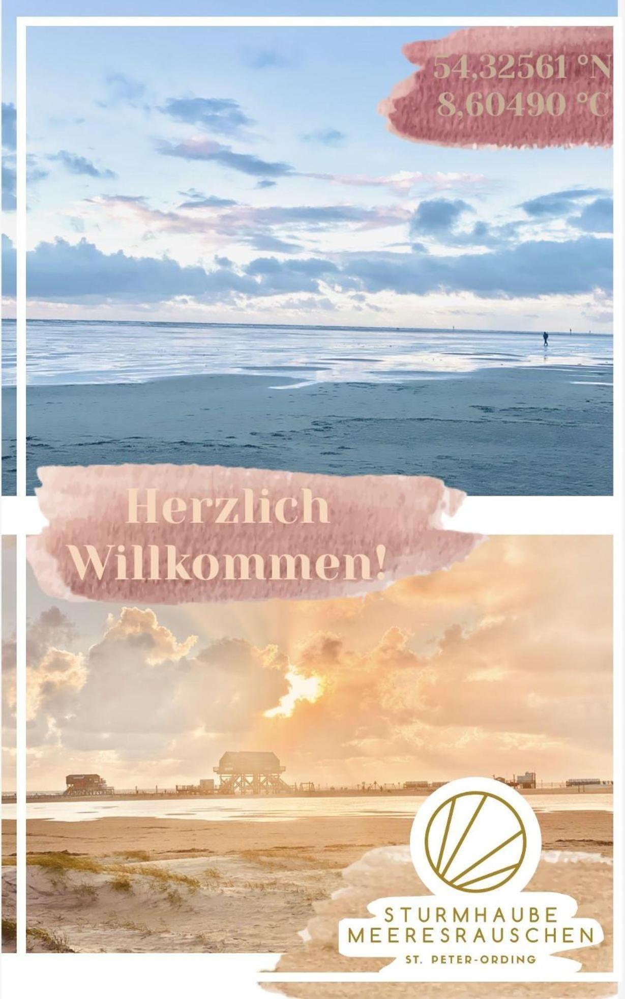 Haus-Sturmhaube-Meeresrauschen-Whg-04 Sankt Peter-Ording Ngoại thất bức ảnh